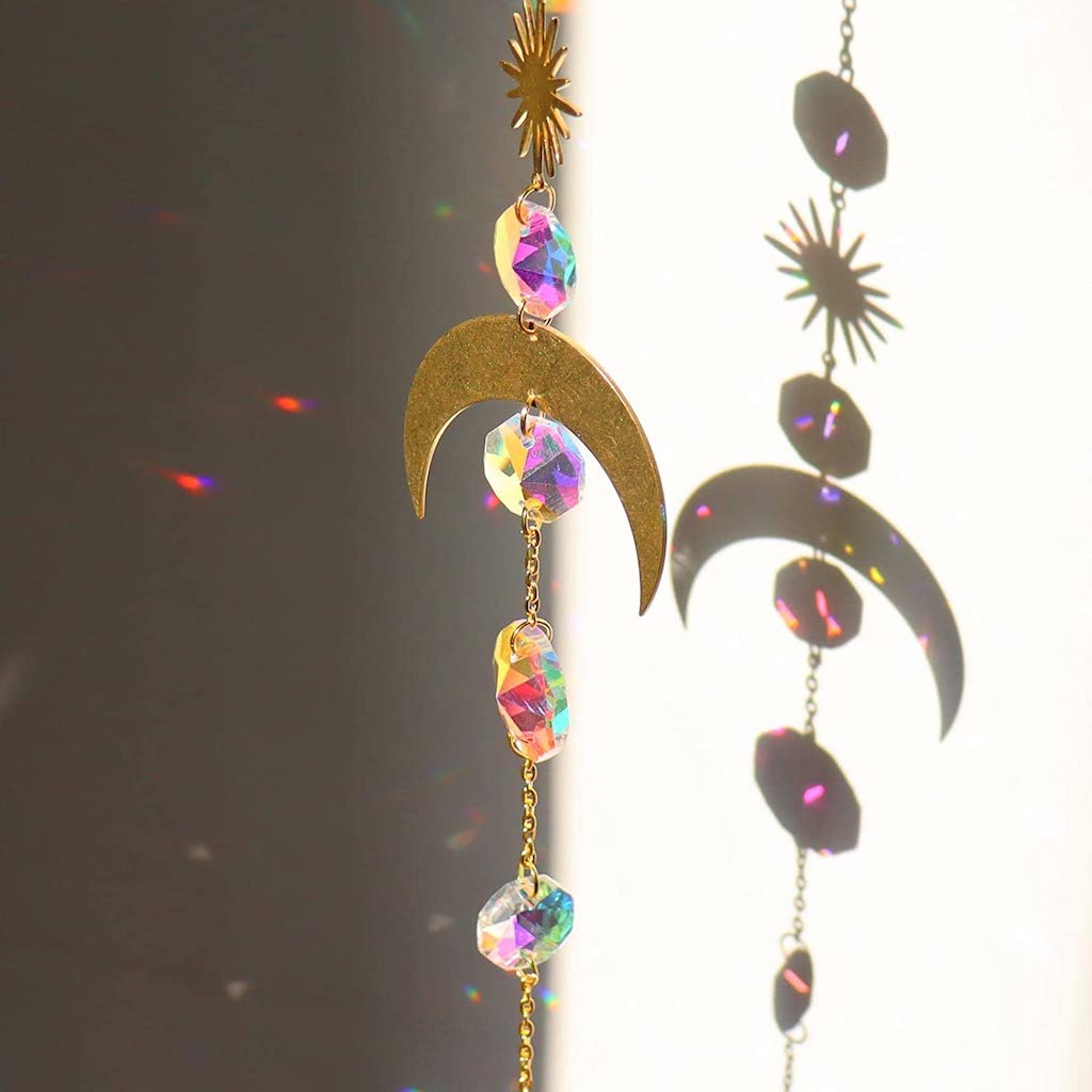 Glass Crystal Prism Suncatcher (B7)