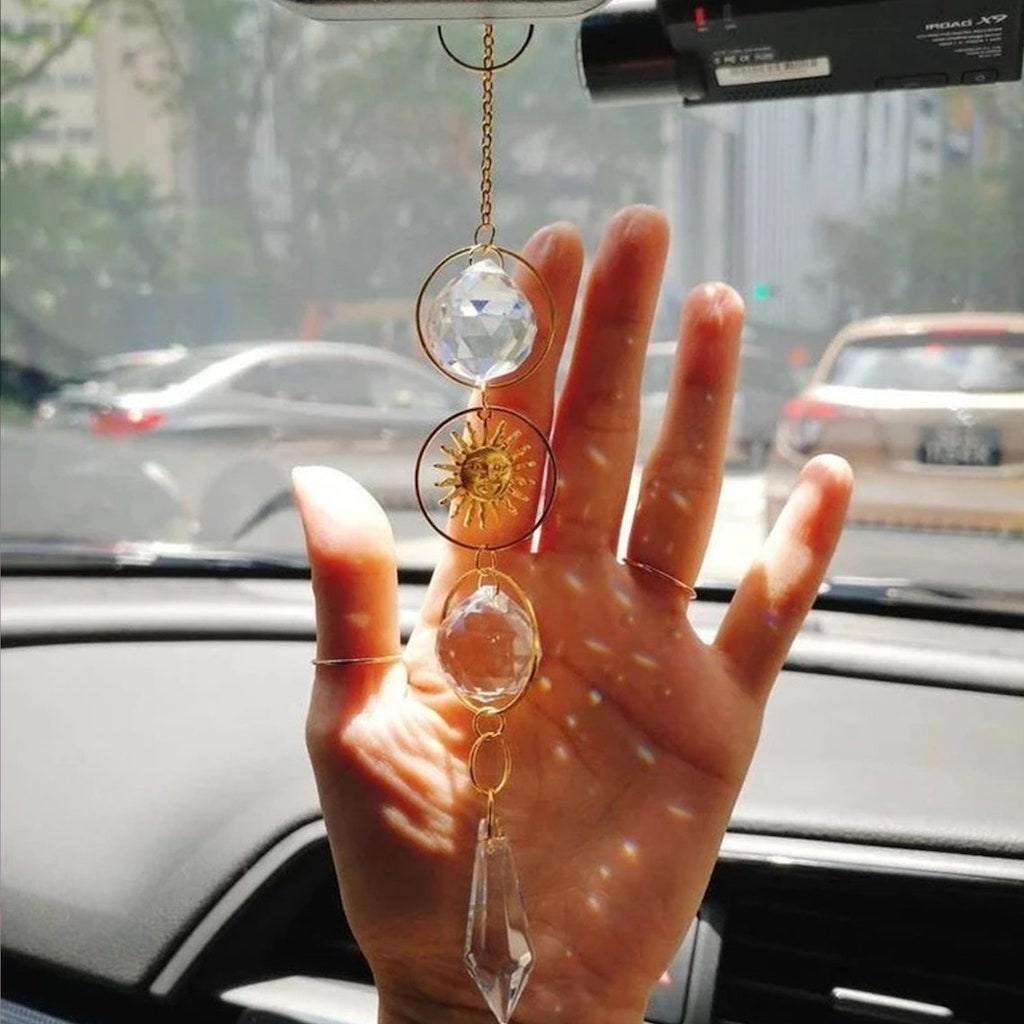 Glass Crystal Prism Suncatcher(B2) car hanging