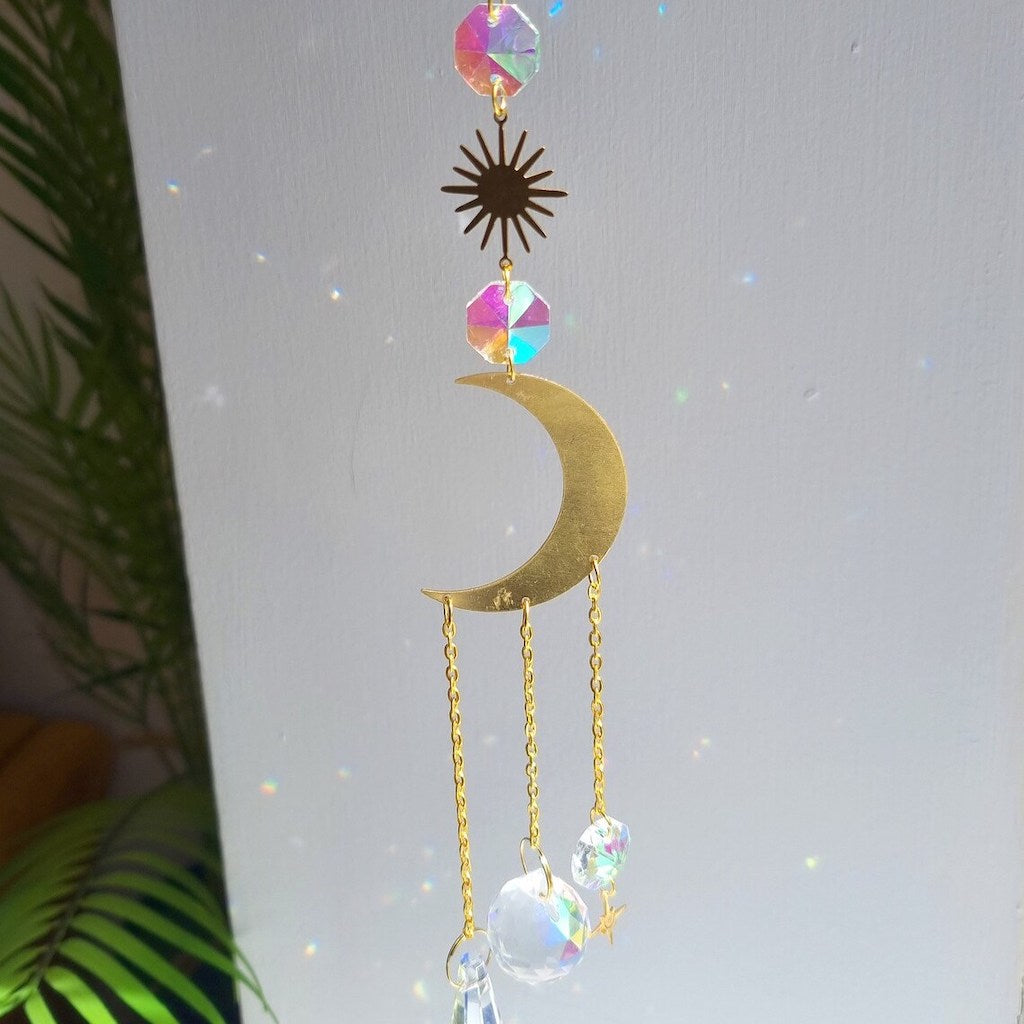 Glass Crystal Prism Suncatcher (B8) decoration