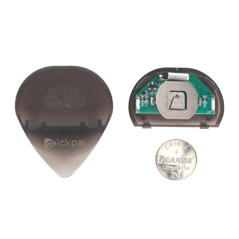 PickPal LED Beat Lighting Pick for Guitar & Bass (0.58mm) Battery compartment