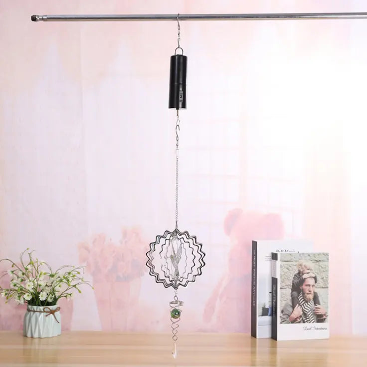 Hanging Display Spinning Motor with wind spinner